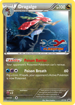 Dragalge XY Black Star Promos card
