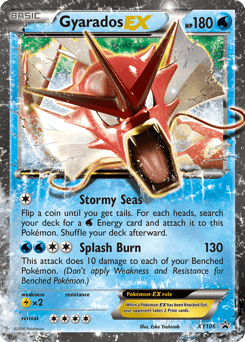 Gyarados-EX XY Black Star Promos card