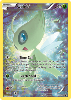 Celebi ★ XY Black Star Promos card