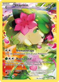 Shaymin XY Black Star Promos card