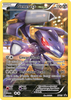 Genesect XY Black Star Promos card