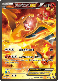 Charizard ex XY Black Star Promos card