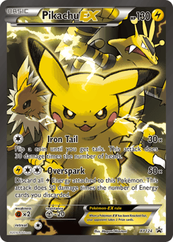 Pikachu-EX XY Black Star Promos card