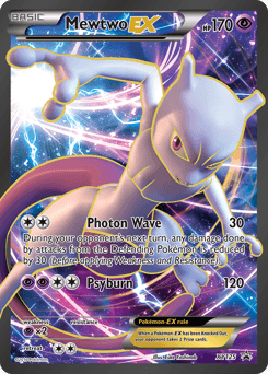 Mewtwo-EX XY Black Star Promos card