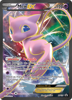 Mew ex XY Black Star Promos card