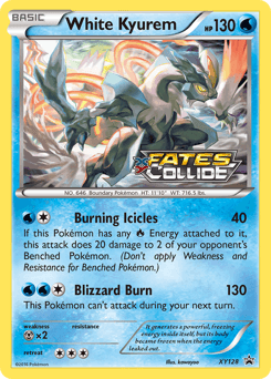 White Kyurem XY Black Star Promos card