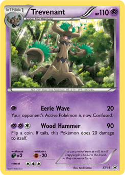 Trevenant XY Black Star Promos card