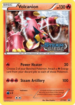 Volcanion XY Black Star Promos card