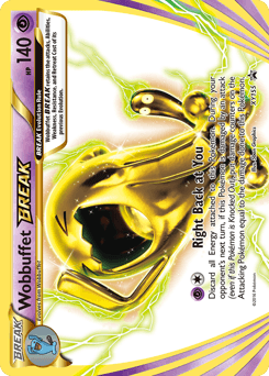 2013 XY Black Star Promos Wobbuffet BREAK #XY155