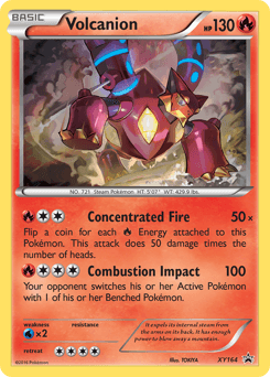 Volcanion XY Black Star Promos card