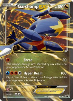 Garchomp ex XY Black Star Promos card