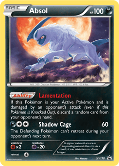 Absol XY Black Star Promos card