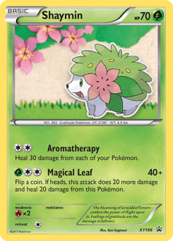 Shaymin XY Black Star Promos card