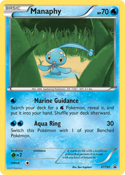 Manaphy XY Black Star Promos card