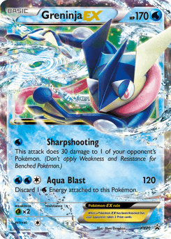 Greninja ex XY Black Star Promos card