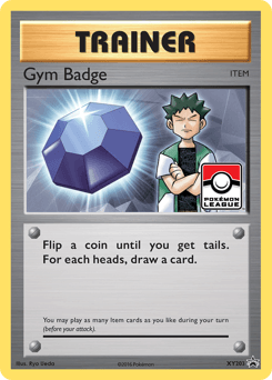 Gym Badge XY Black Star Promos card