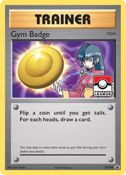 Gym Badge XY Black Star Promos card
