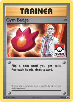 Gym Badge XY Black Star Promos card