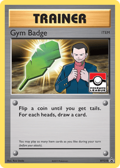 Gym Badge XY Black Star Promos card