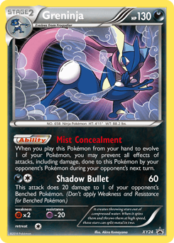 Greninja XY Black Star Promos card