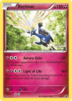 Xerneas XY Black Star Promos card