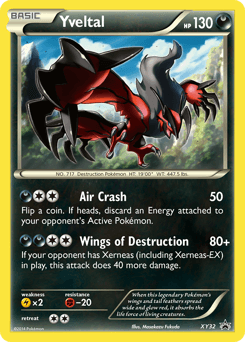 Yveltal XY Black Star Promos card