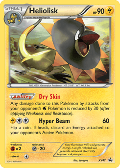 Heliolisk XY Black Star Promos card