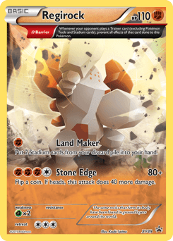 Regirock ★ XY Black Star Promos card
