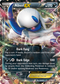 Absol ex XY Black Star Promos card