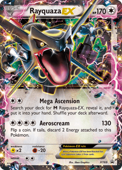 Rayquaza-EX XY Black Star Promos card