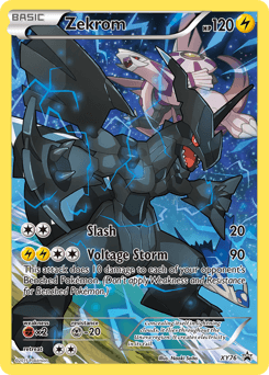 Zekrom XY Black Star Promos card