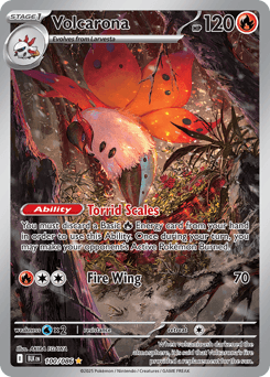 Volcarona Black Bolt card