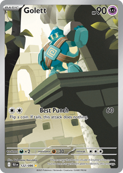 Golett Black Bolt card