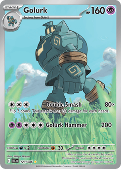 Golurk Black Bolt card