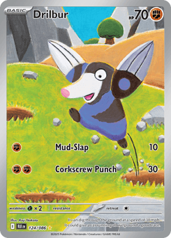 Drilbur Black Bolt card