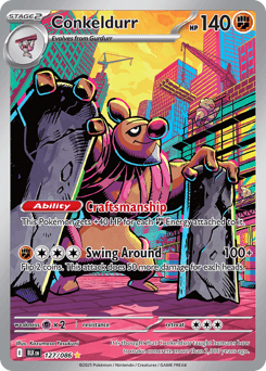 Conkeldurr Black Bolt card