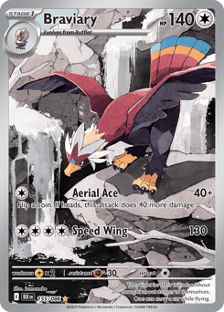 Braviary Black Bolt card