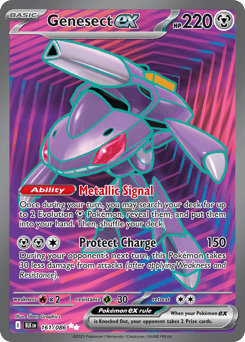 2025 Black Bolt Genesect ex #161
