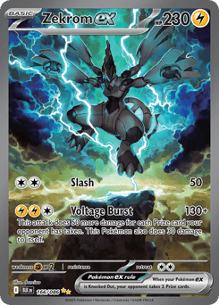 Zekrom ex Black Bolt card