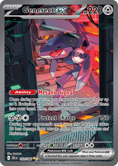 2025 Black Bolt Genesect ex #169
