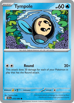 Tympole Black Bolt card
