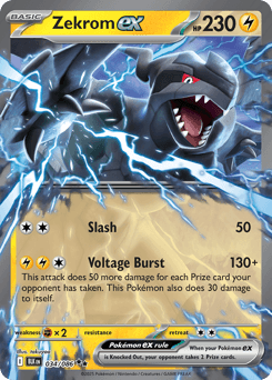 Zekrom ex Black Bolt card