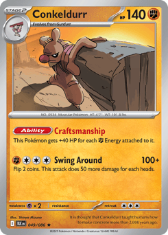Conkeldurr Black Bolt card