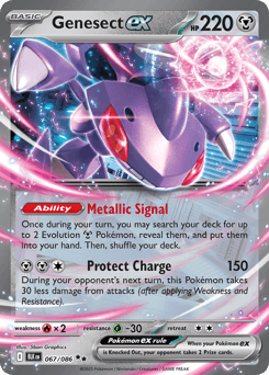 Genesect-EX Black Bolt card