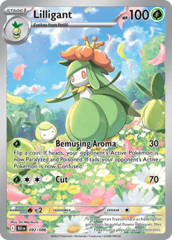 Lilligant Black Bolt card