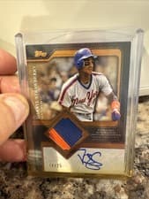 2025 Topps Autograph Patch Darryl Strawberry #TFAP2-DS card