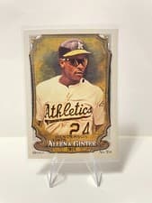 Rickey Henderson 2024 Topps Allen & Ginter card
