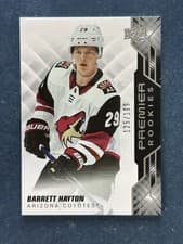 Barrett Hayton 2019 Upper Deck Premier card