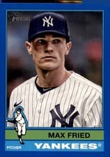 Max Fried 2025 Topps Heritage card