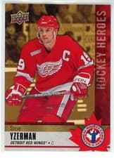 Steve Yzerman 2020 Upper Deck National Hockey Card Day Canada card